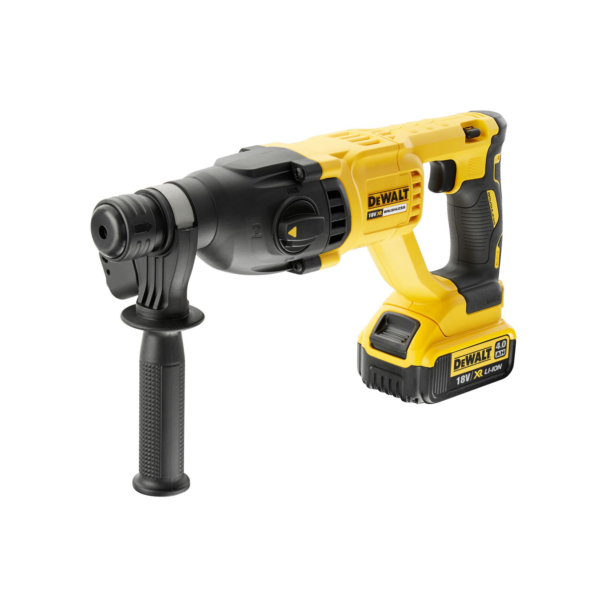 Dewalt 18V 1 X 4.0Ah Li-Ion Brushless Cordless Sds+ Drill Dch033M1-Bqgb | Compare The Build