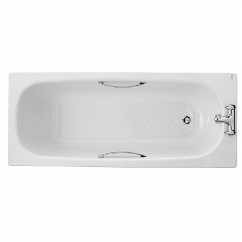 Twyford Celtic Steel Bath White 1700 (inc grips) BL1572WH Price Comparisons | Compare The Build