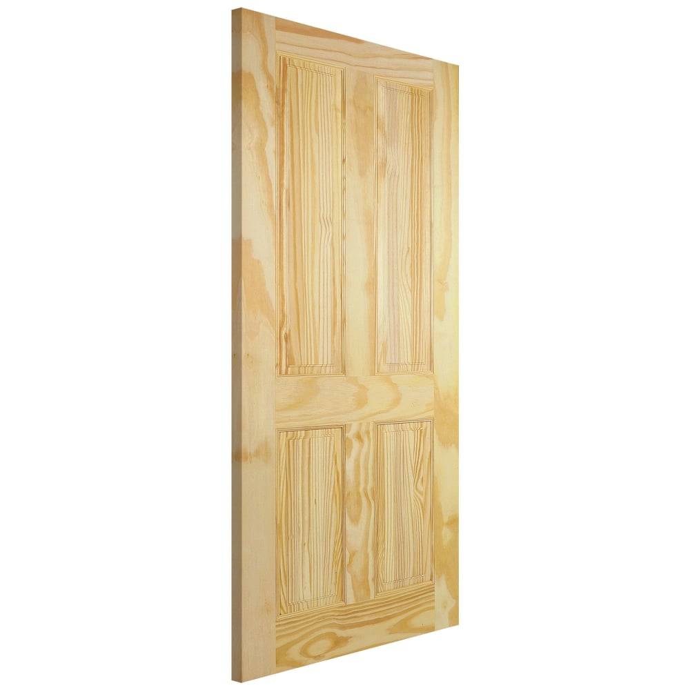 LPD Internal n/a Clear Pine Unfinished 2P Door 1981mm x 381mm x 35mm (78" x 15") Price Comparisons | Compare The Build