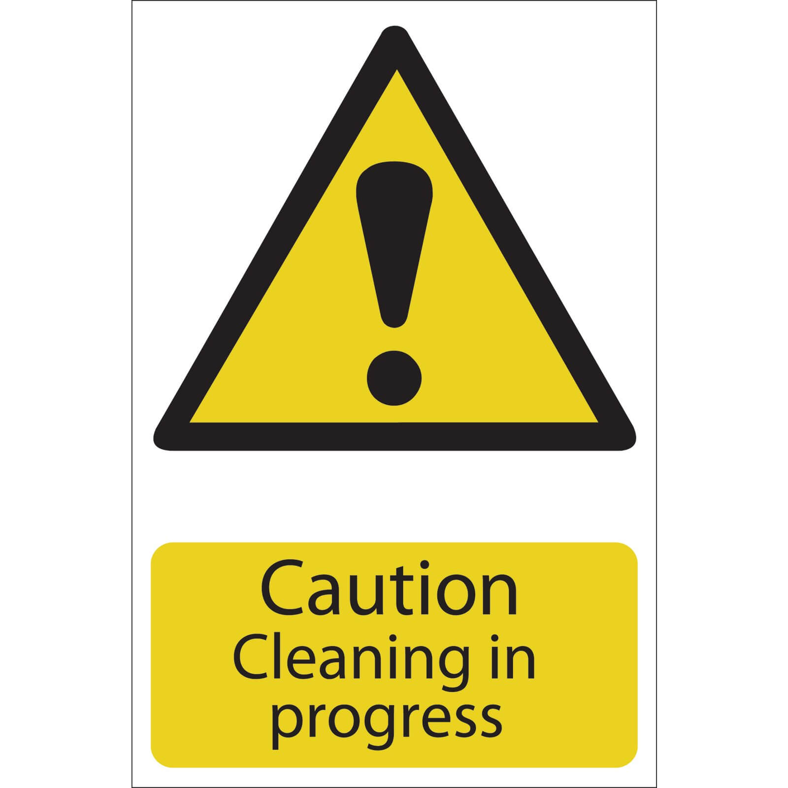 Draper Caution Cleaning in Progress Sign 200mm 300mm Standard Price Comparisons | Compare The Build