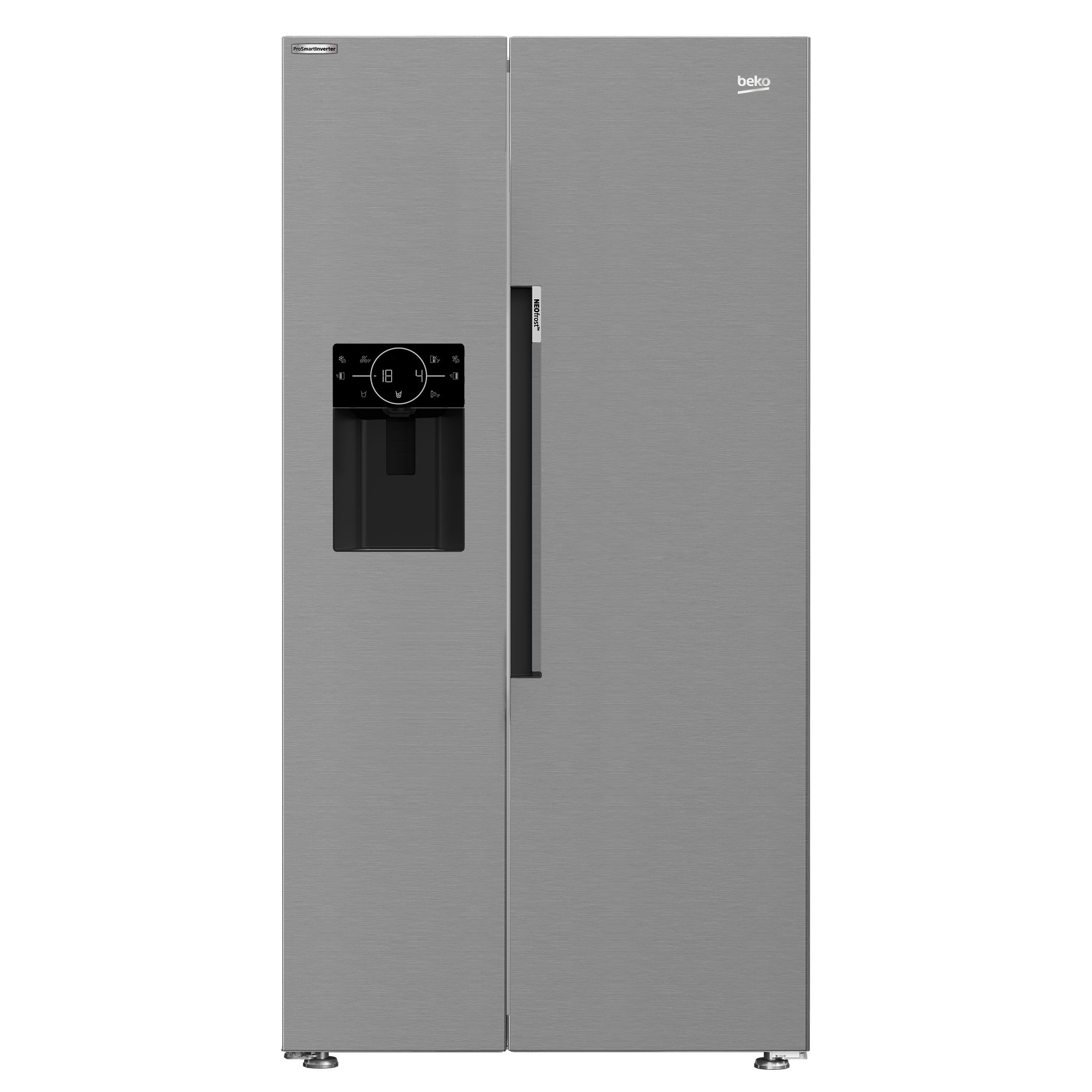 Beko Asp33B32Vps Stainless Steel Effect Freestanding Fridge Freezer Price Comparisons | Compare The Build