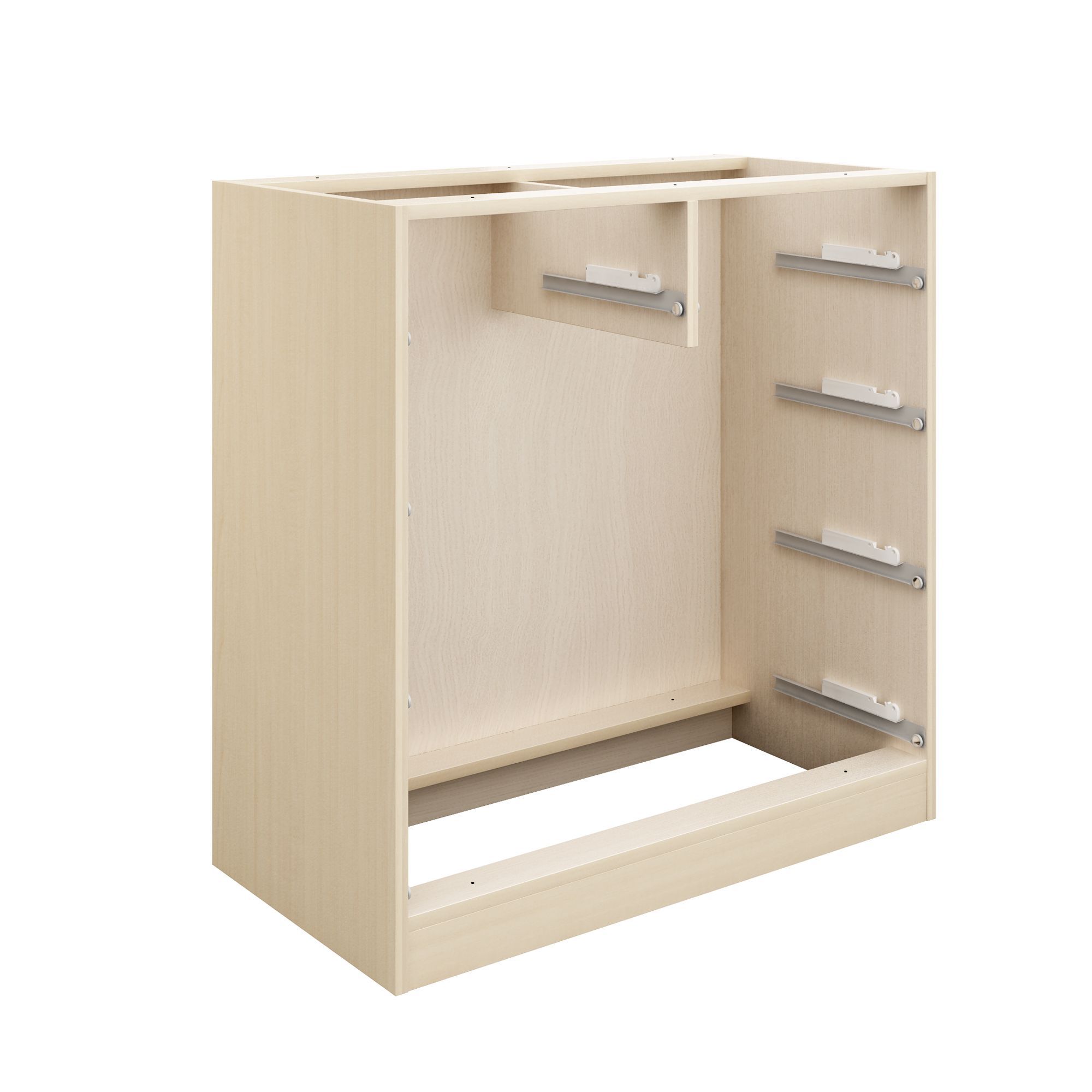 Cooke & Lewis Cooke & Lewis Maple Effect Cabinet Frame Including Drawer Boxes Frontals Sold Separately (H)942mm (W)910mm (D)578mm Price Comparisons | Compare The Build