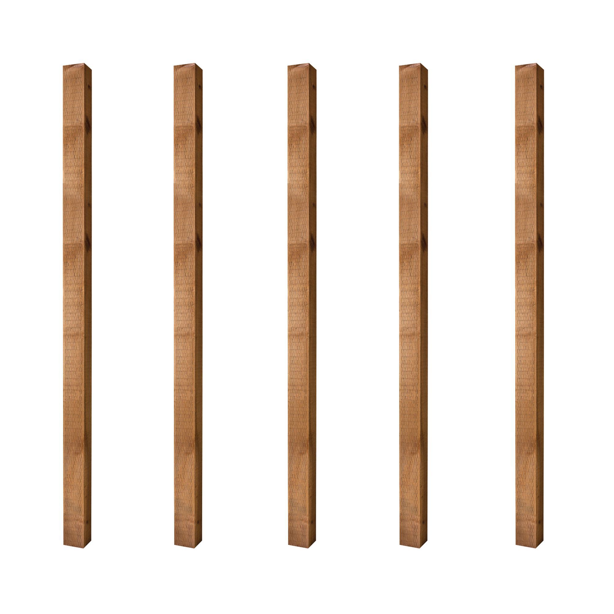 Blooma Wood Square Fence Post (H)2.4M (W)70mm Of 5 Price Comparisons | Compare The Build