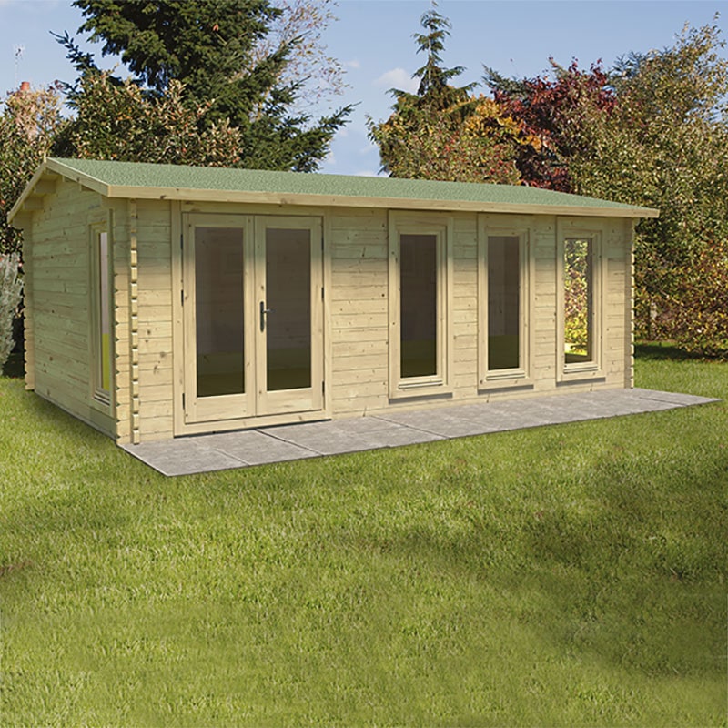 Forest Blakedown 6m x 4m Log Cabin (45mm) | Compare The Build