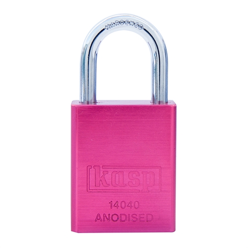 Kasp Solid Aluminium Padlock 40mm - Red Price Comparisons | Compare The Build