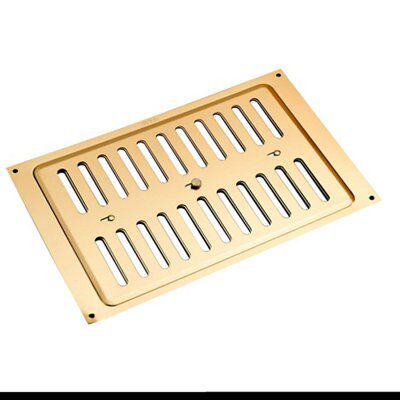 Manrose Gold Effect Adjustable Vent V1810G, (H)152mm (W)229mm | Compare The Build