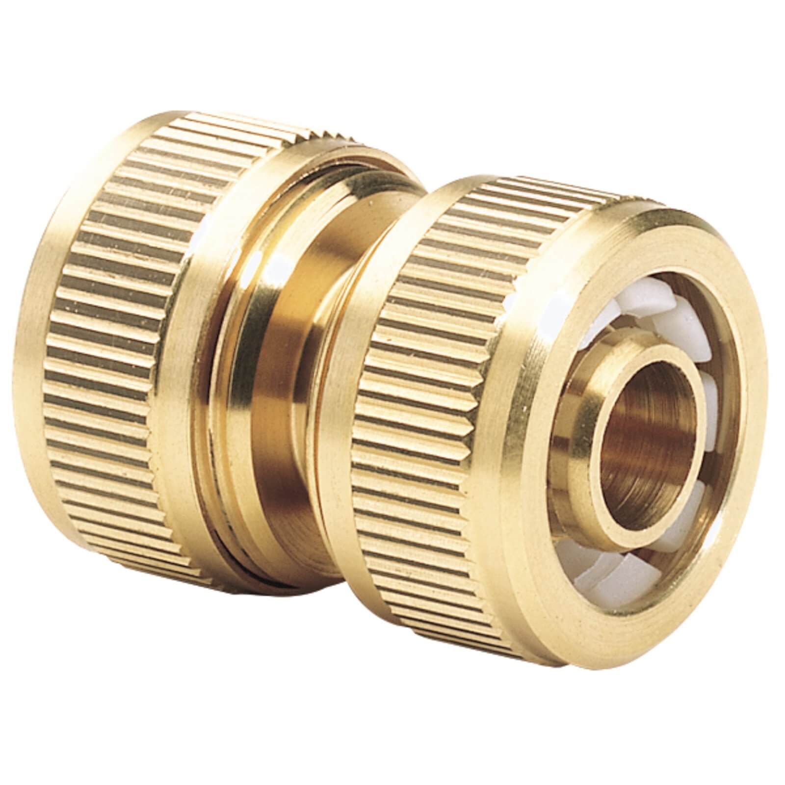 Draper Expert Brass Hose Pipe Repair Connector 1/2" / 12.5mm Pack of 1 Price Comparisons | Compare The Build