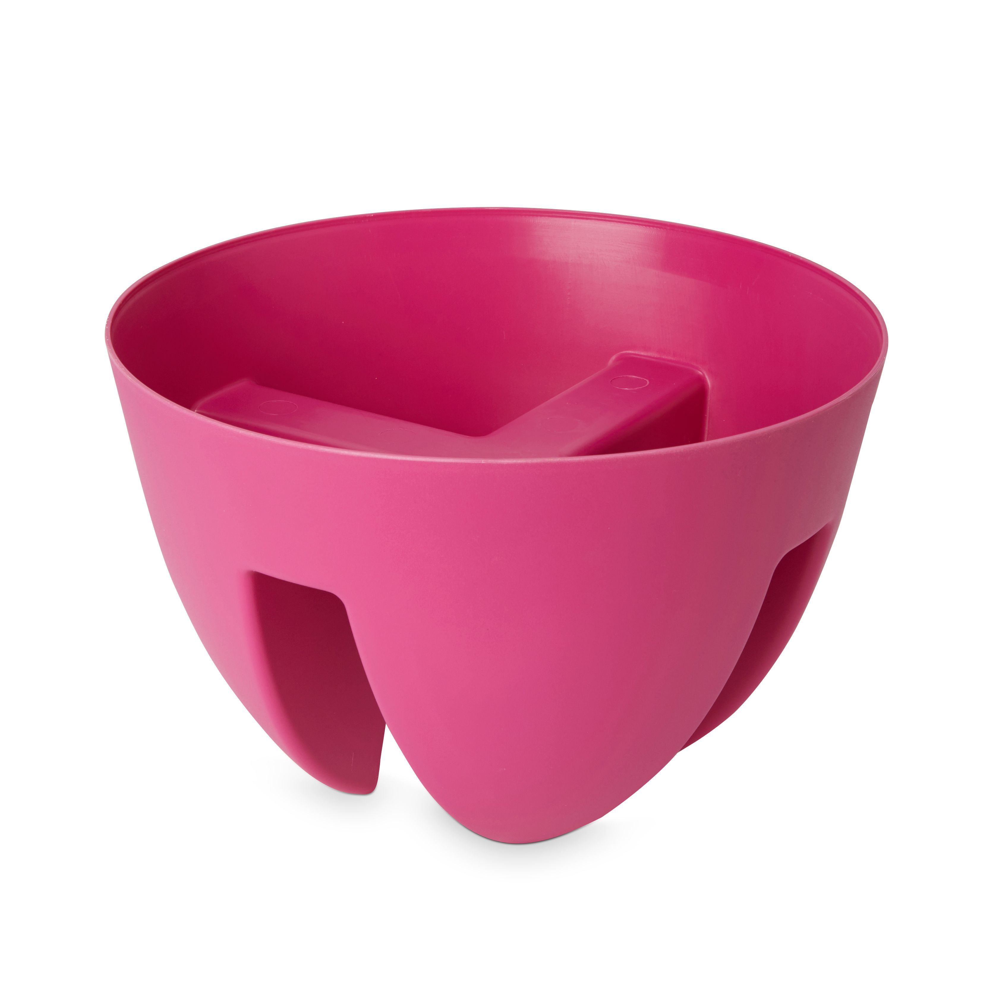 Blooma Nurgul Pink Plastic Circular Railing Plant Pot (Dia)30Cm Price Comparisons | Compare The Build