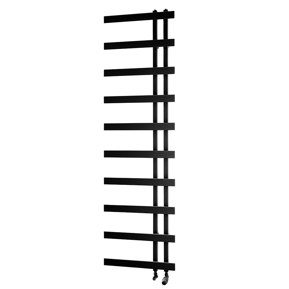 Towelrads Horton Designer Rail, Black, 1800x500mm Price Comparisons | Compare The Build