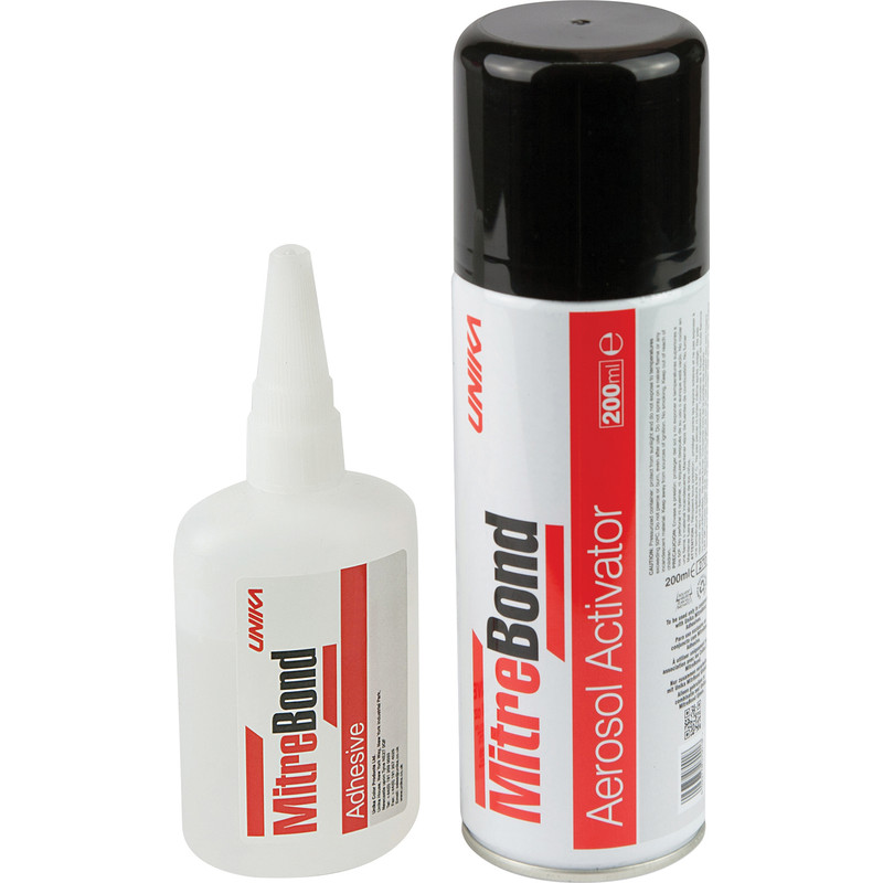 Unika Worktop Mitrebond 50g Adhesive + 200 Mil Aerosol Price Comparisons | Compare The Build