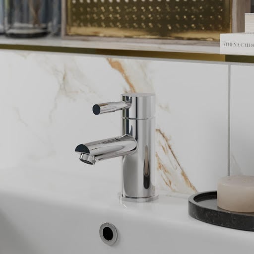 Merano Nera Basin Mixer Tap - Chrome Price Comparisons | Compare The Build