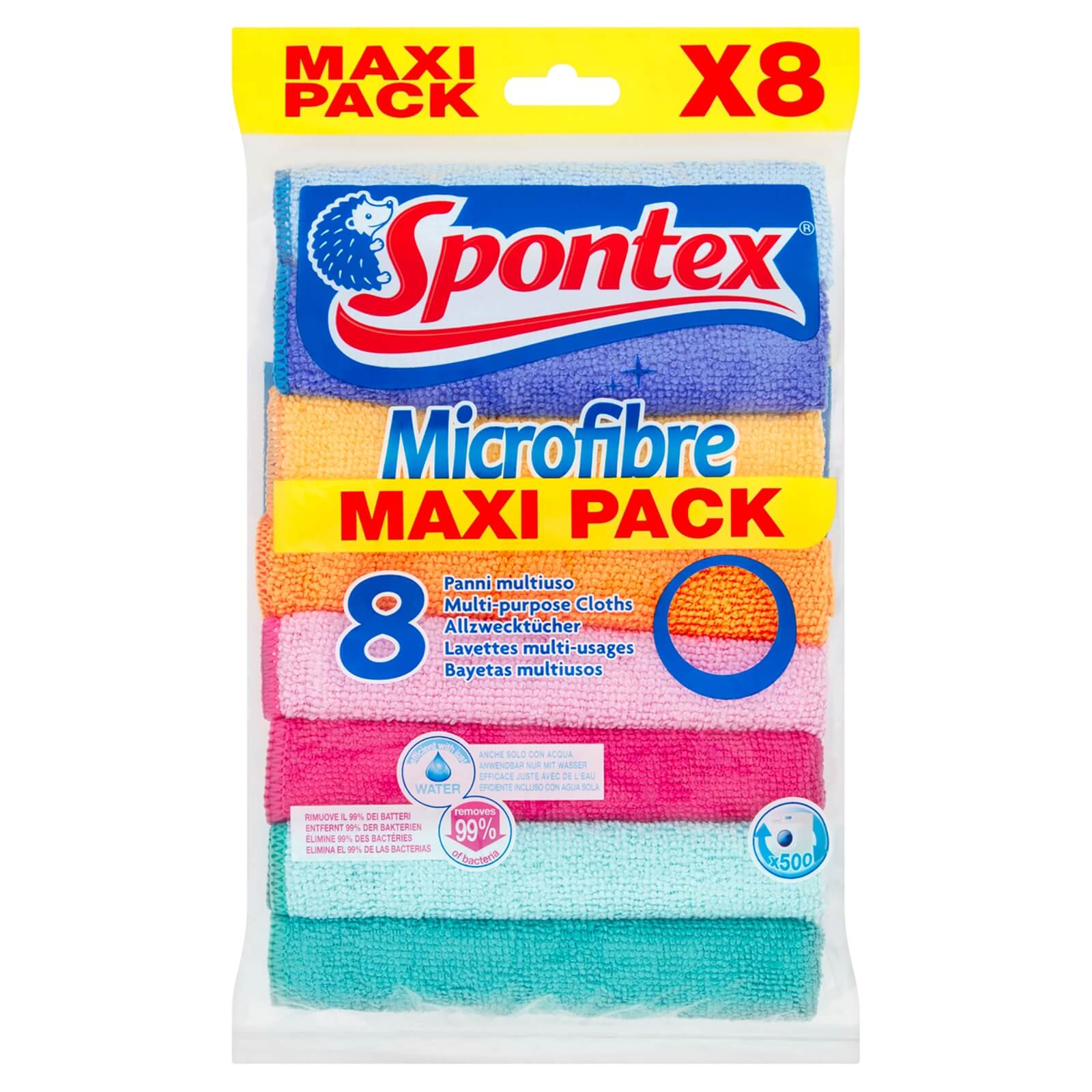 Spontex Microfibre Cloth 8 Pack Price Comparisons | Compare The Build