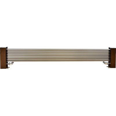 Accuro Korle Excel Horizontal Designer Radiator, Dark Brown (W)1600mm (H)300mm Price Comparisons | Compare The Build
