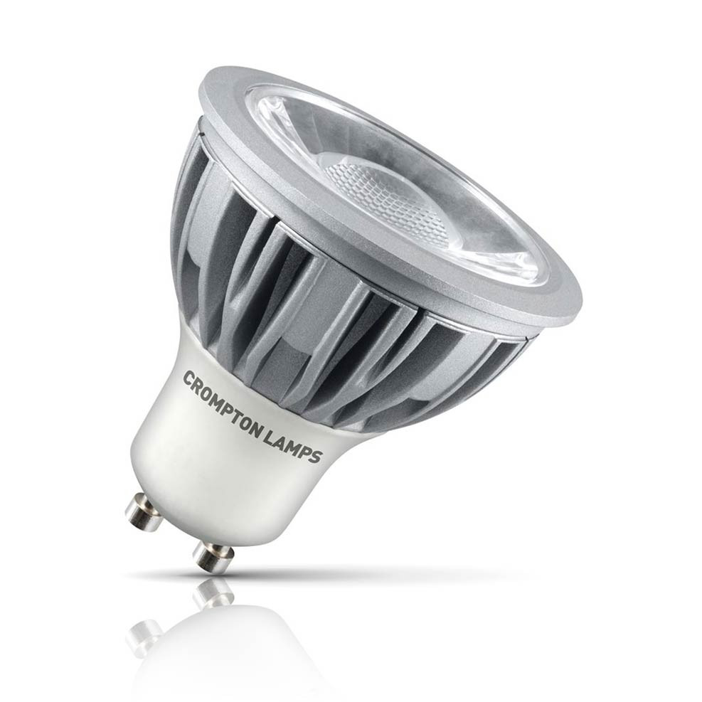 Crompton GU10 Spotlight LED Bulb 5W (50W Eqv) Cool White 45° | Compare The Build