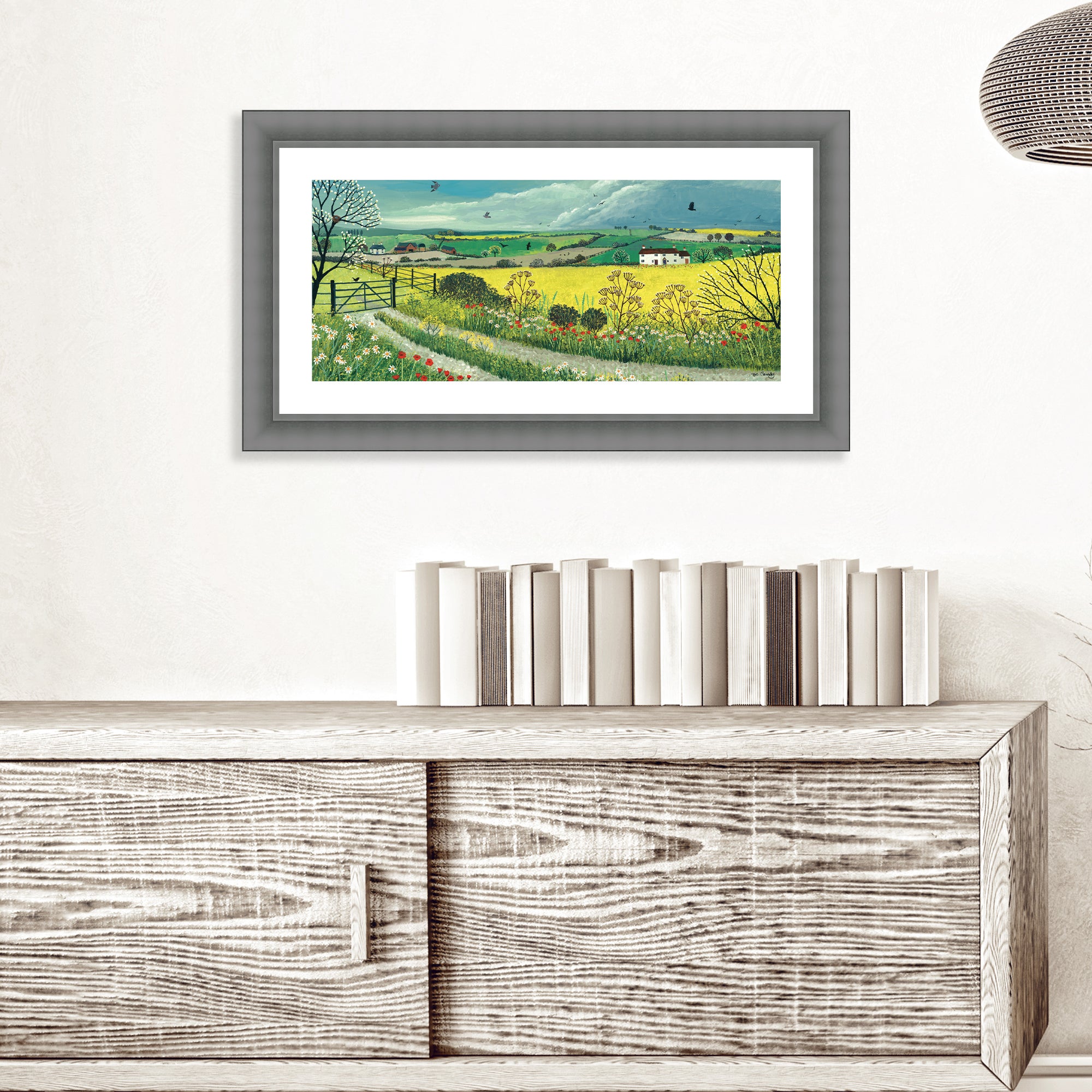 The Art Group Canola Fields Framed Print Yellow Price Comparisons | Compare The Build