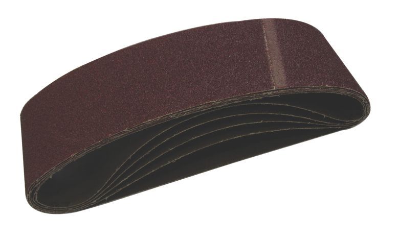 Ptx 40 Grit Sanding Belt (W) 75mm (L) 457mm, Pack Of 3 Price Comparisons | Compare The Build