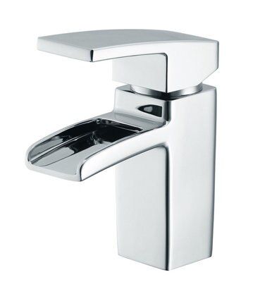 Cooke & Lewis Havasu Waterfall 1 Lever Basin Mixer Tap Price Comparisons | Compare The Build