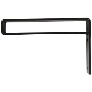 Black Belt Shelf Bracket for 22mm Thick Shelves - 300 x 110mm Price Comparisons | Compare The Build