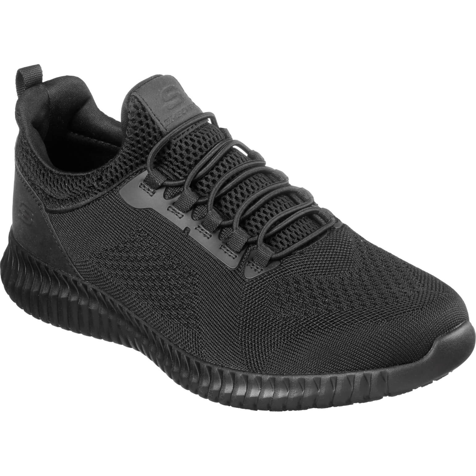 Skechers Cessnock Mens Work Shoes Black Size 10 Price Comparisons | Compare The Build