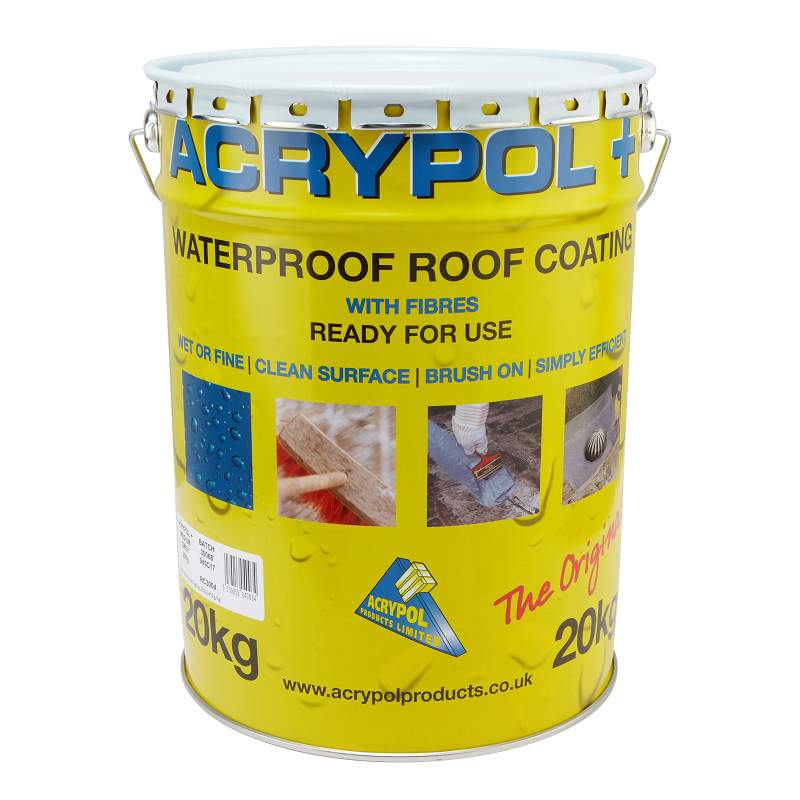 Acrypol Plus - Acrylic Waterproof Coating Solar White - 20kg (RC3006/20) Price Comparisons | Compare The Build