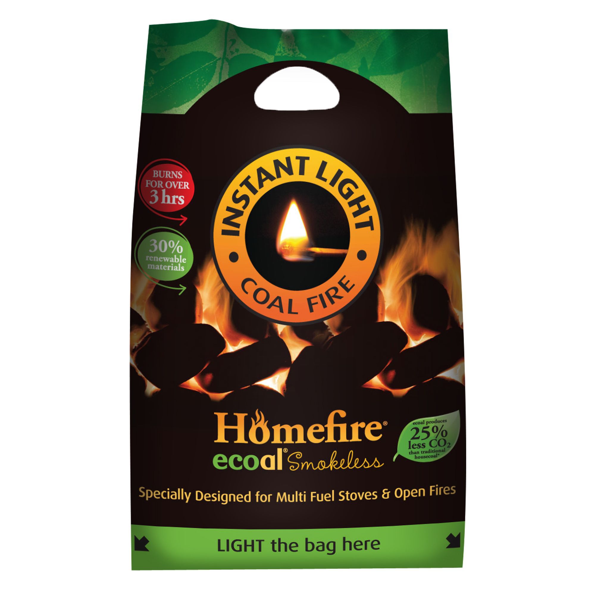 Homefire Ecoal Smokeless Solid Fuel (Instant Light), 4.5Kg Price Comparisons | Compare The Build