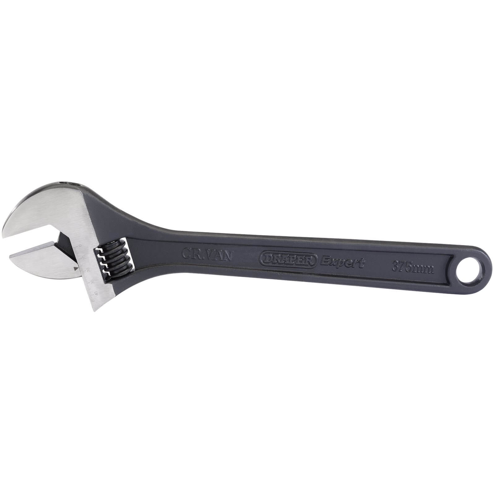 Draper Expert Black Adjustable Spanner 375mm | Compare The Build