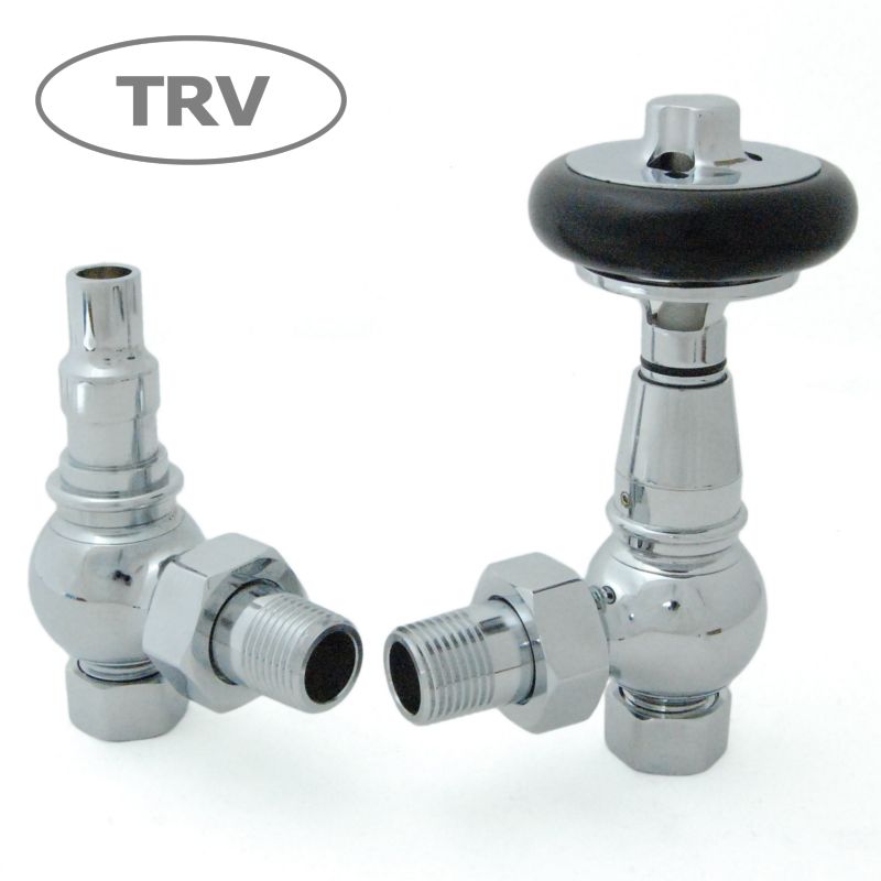 West Thermostatic Valves, Amberley, Chrome Angled - 10mm Price Comparisons | Compare The Build