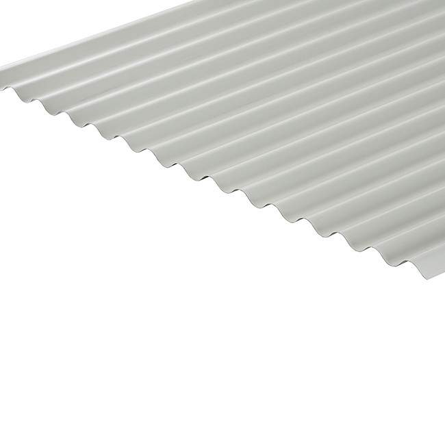 Cladco Corrugated 13/3 Profile 0.7mm Polyester Painted Coated Roof Sheet - 3660mm - White BS00E55 RCB7WH-3660 Price Comparisons | Compare The Build