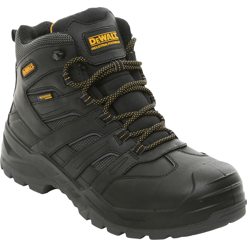 DEWALT DEWMURRAY12 Murray Waterproof Safety Boots Black UK 12 EUR 47 Price Comparisons | Compare The Build