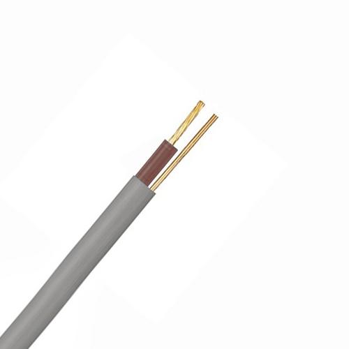 Zexum Grey 1mm 14A Brown Single Core & Earth 6241Y Flat PVC/PVC Harmonised Lighting Power Cable - 5 Meter Price Comparisons | Compare The Build