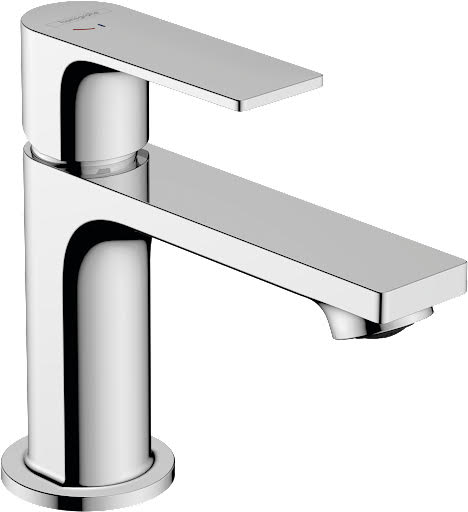 hansgrohe Rebris E 80 CoolStart EcoSmart Basin Mixer Tap with Pop-Up Waste - Chrome Price Comparisons | Compare The Build