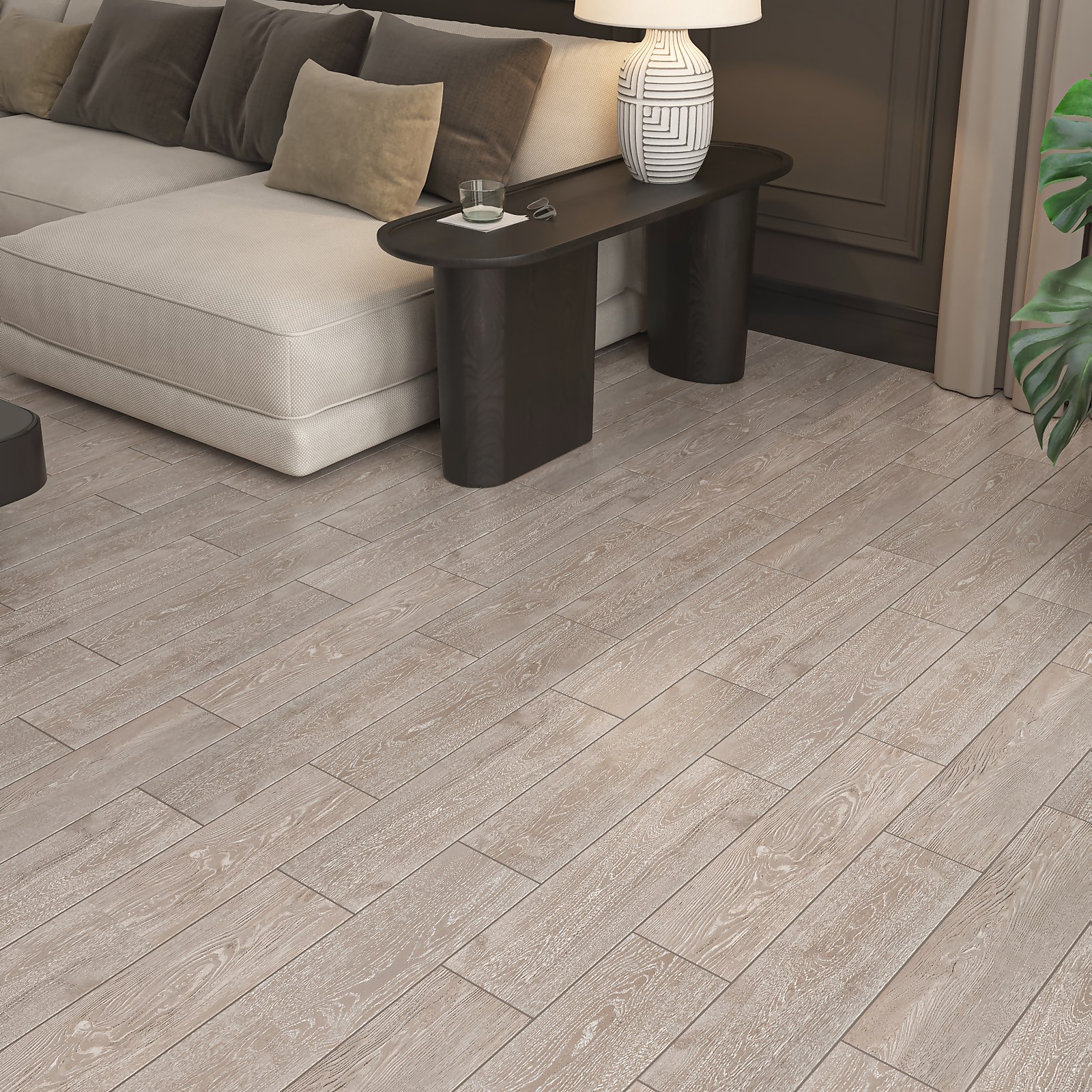 Heritage Vegas Wood Effect Porcelain Wall & Floor Tiles 600 x 150mm - 0.9 sqm Pack Price Comparisons | Compare The Build