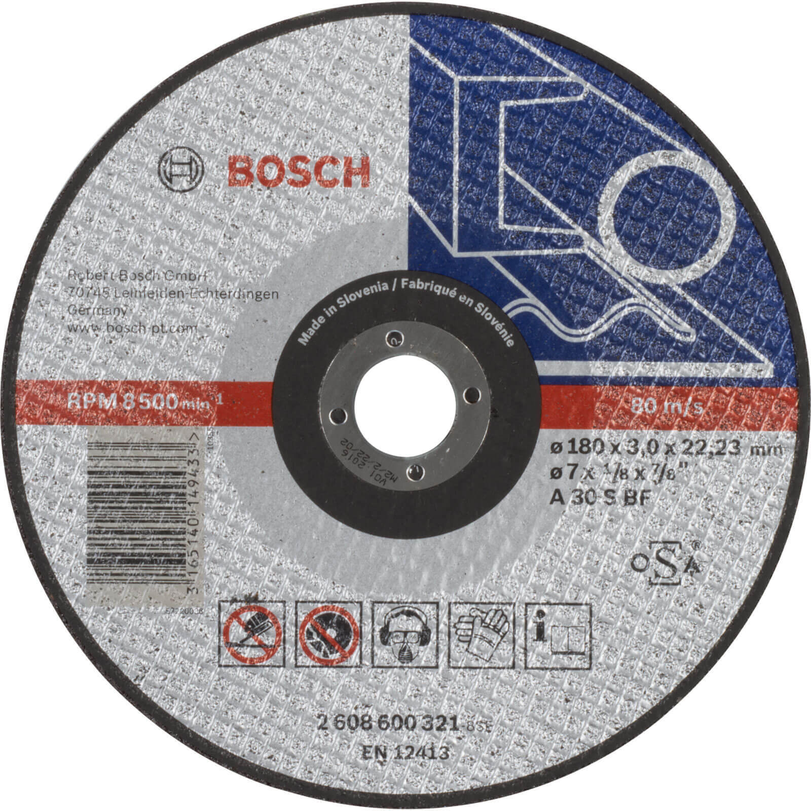 Bosch Expert A30S BF Flat Metal Cutting Disc 180mm Price Comparisons | Compare The Build