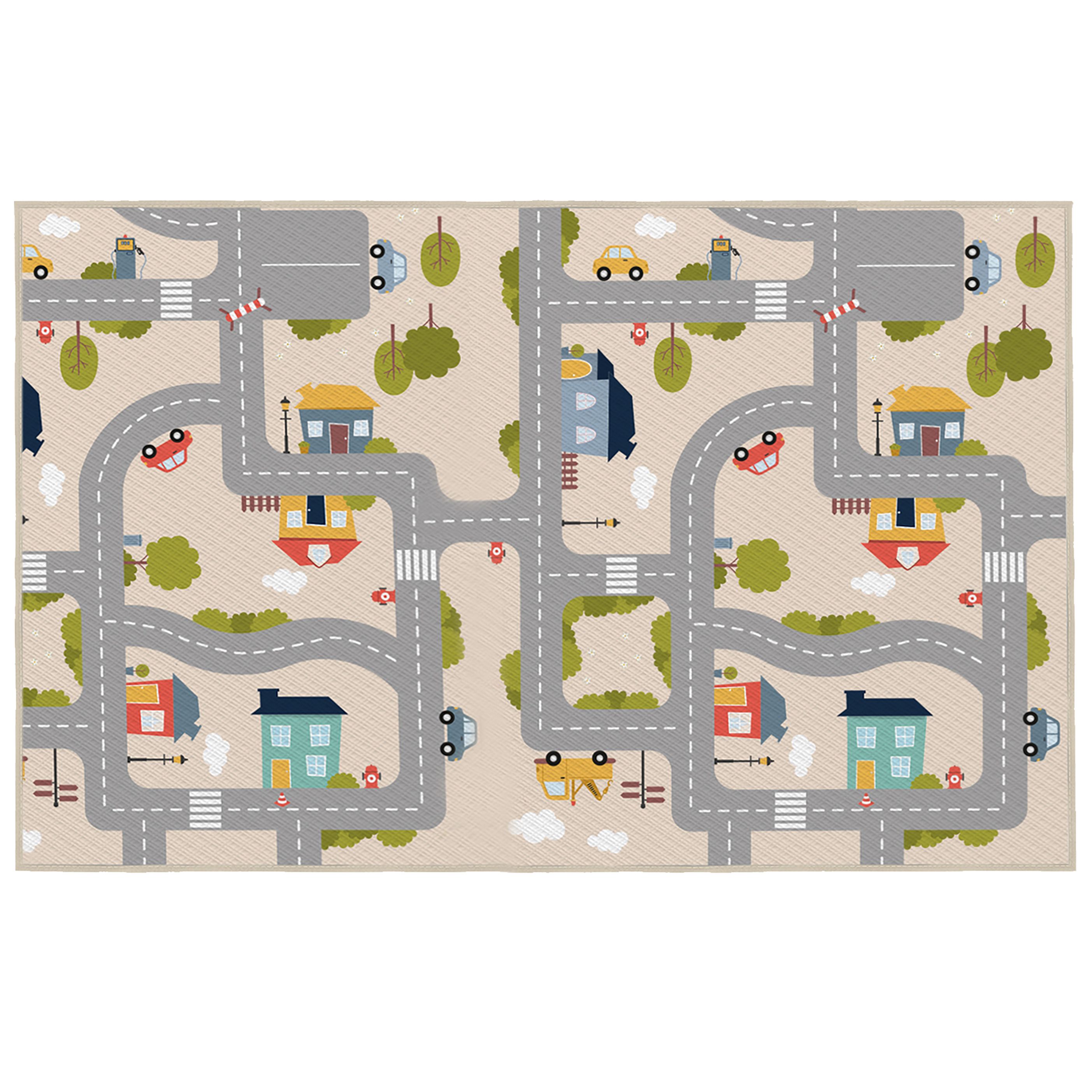 Baby Reversible Road Multicolour Playmat (L)1.5M (W)0.98M Price Comparisons | Compare The Build