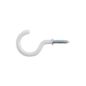 Wickes White Round Cup Hook - Pack of 25 Price Comparisons | Compare The Build