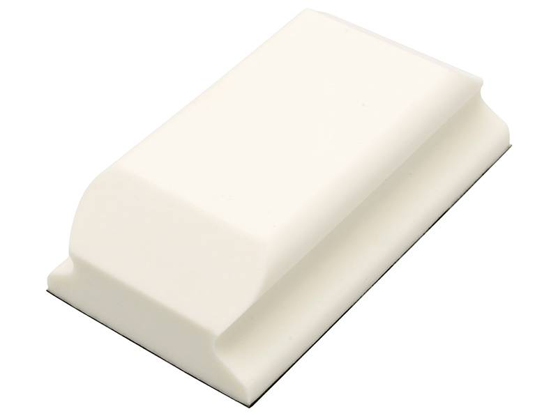 Flexipads World Class FLE93070 Hand Sanding Block Shaped White PUR GRIP® 70 x 125mm Price Comparisons | Compare The Build