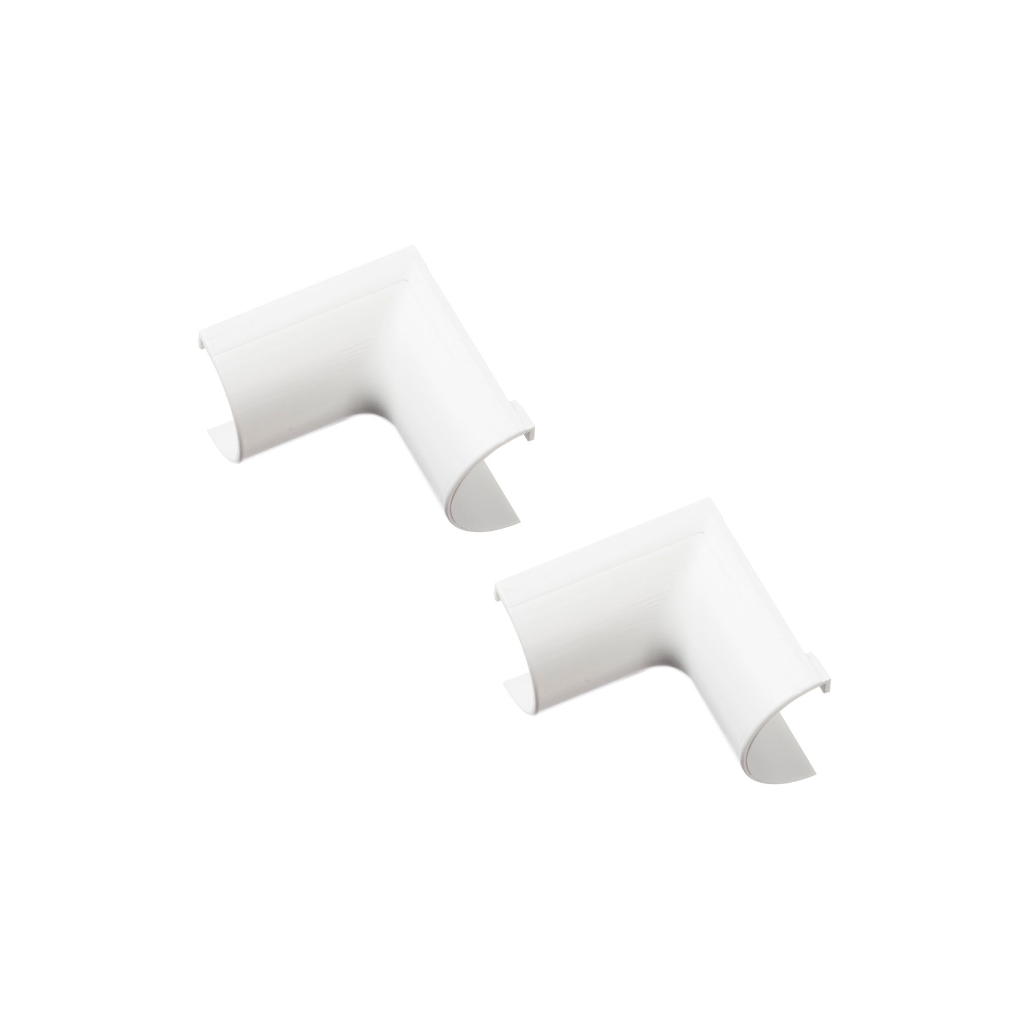 D-Line White 20mm X 10mm Internal 90° Trunking Angle, Pack Of 2 Price Comparisons | Compare The Build
