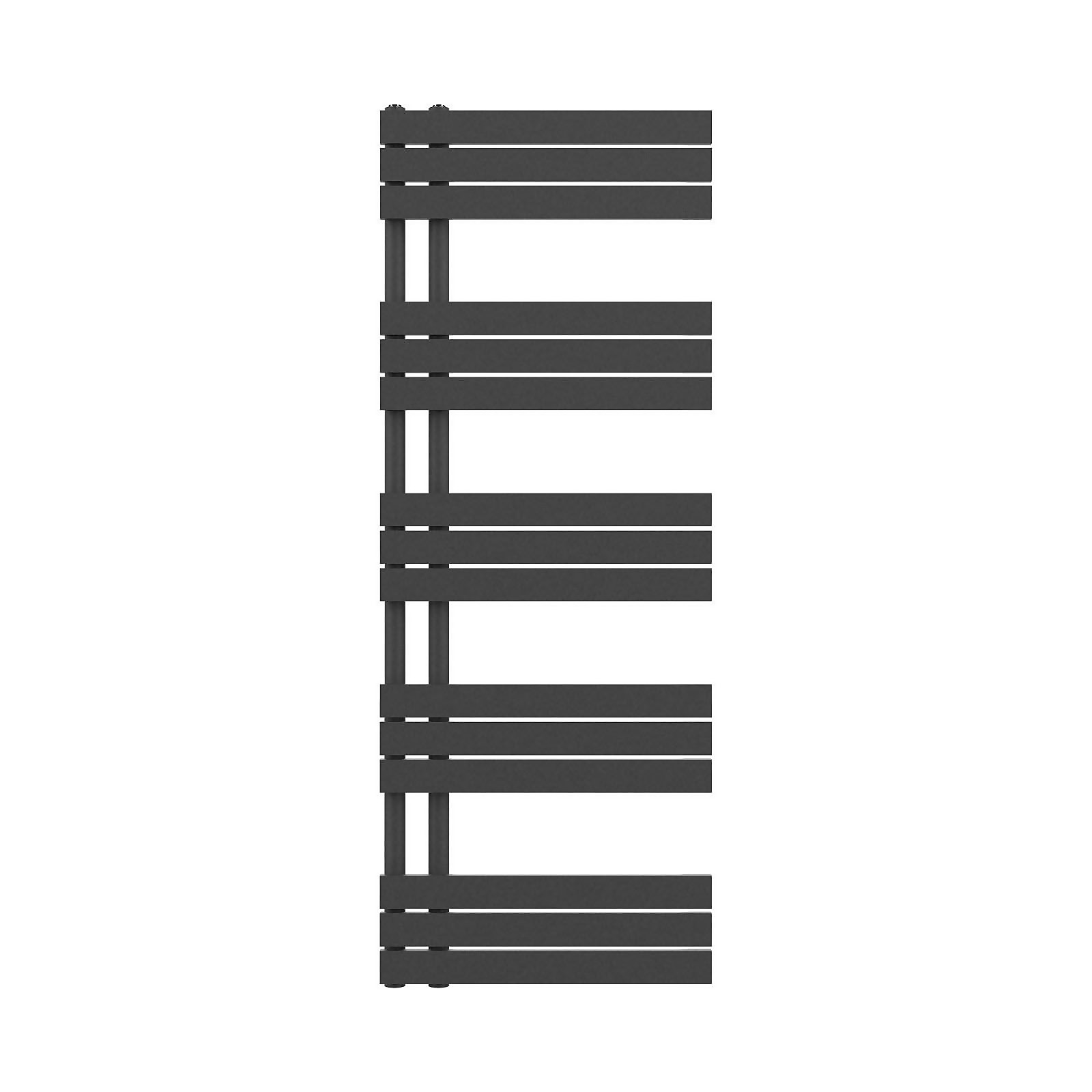 VURTU3 Vertical Single Panel Radiator 1600mm x 600mm - Anthracite | Compare The Build