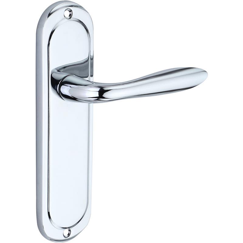 Mocho Lever Latch Door Handle - Chrome (Pair) Price Comparisons | Compare The Build