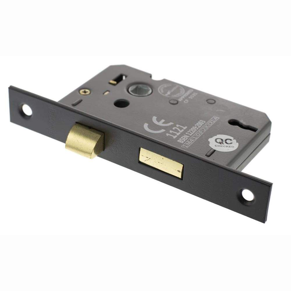 Atlantic 3 Lever Key Sashlock (CE) 3 Inches - Matt Black Atlantic UK ALKSASH3LK3MB Price Comparisons | Compare The Build