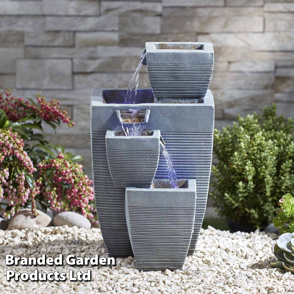 Cascading Vase Tabletop Water Feature Price Comparisons | Compare The Build
