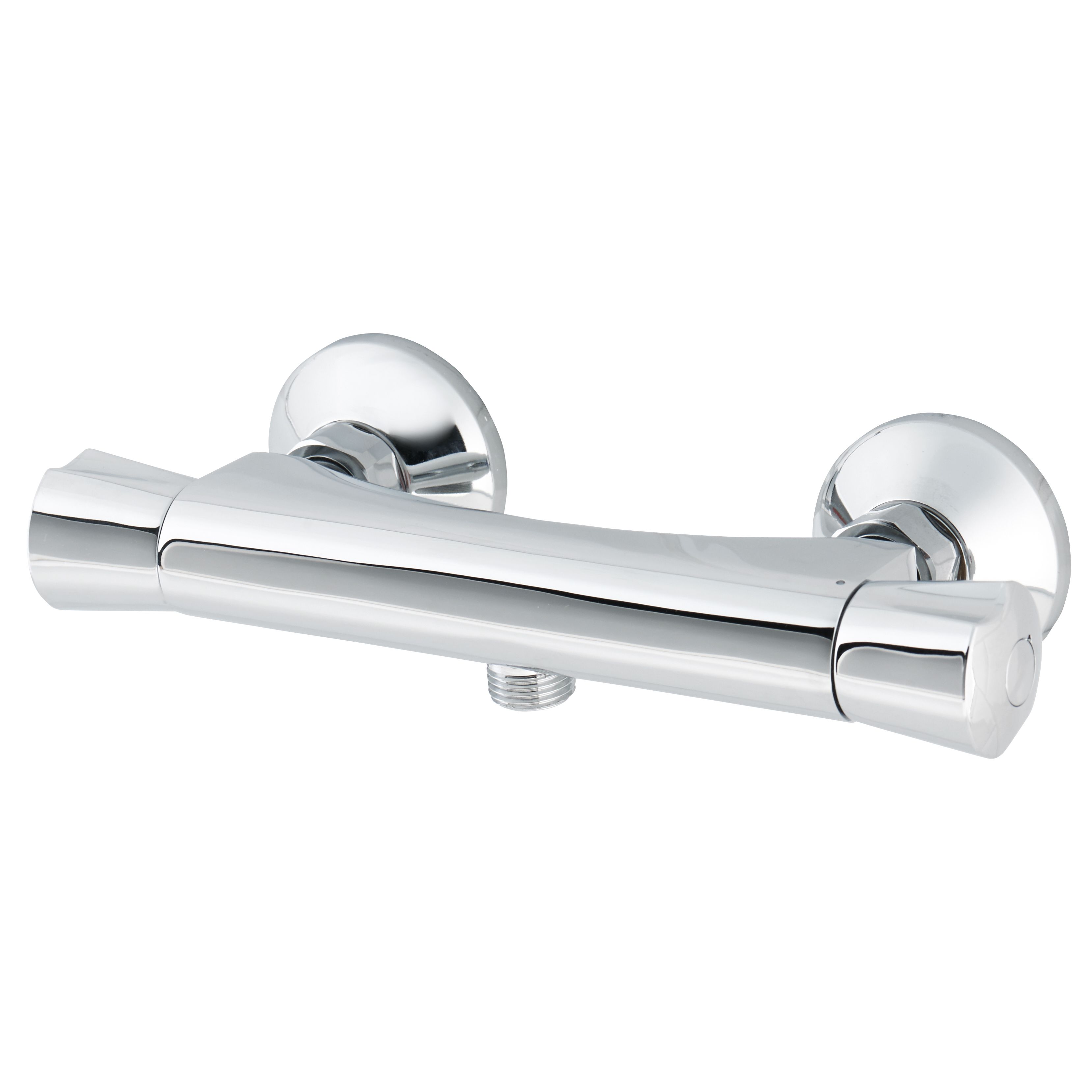 Rize Silver Wall Thermostatic Tap Price Comparisons | Compare The Build