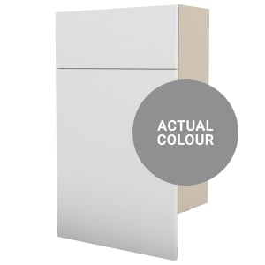 Duarti By Calypso Cascade 500mm Floor Reaching Slimline Toilet Unit - Twilight Grey Price Comparisons | Compare The Build