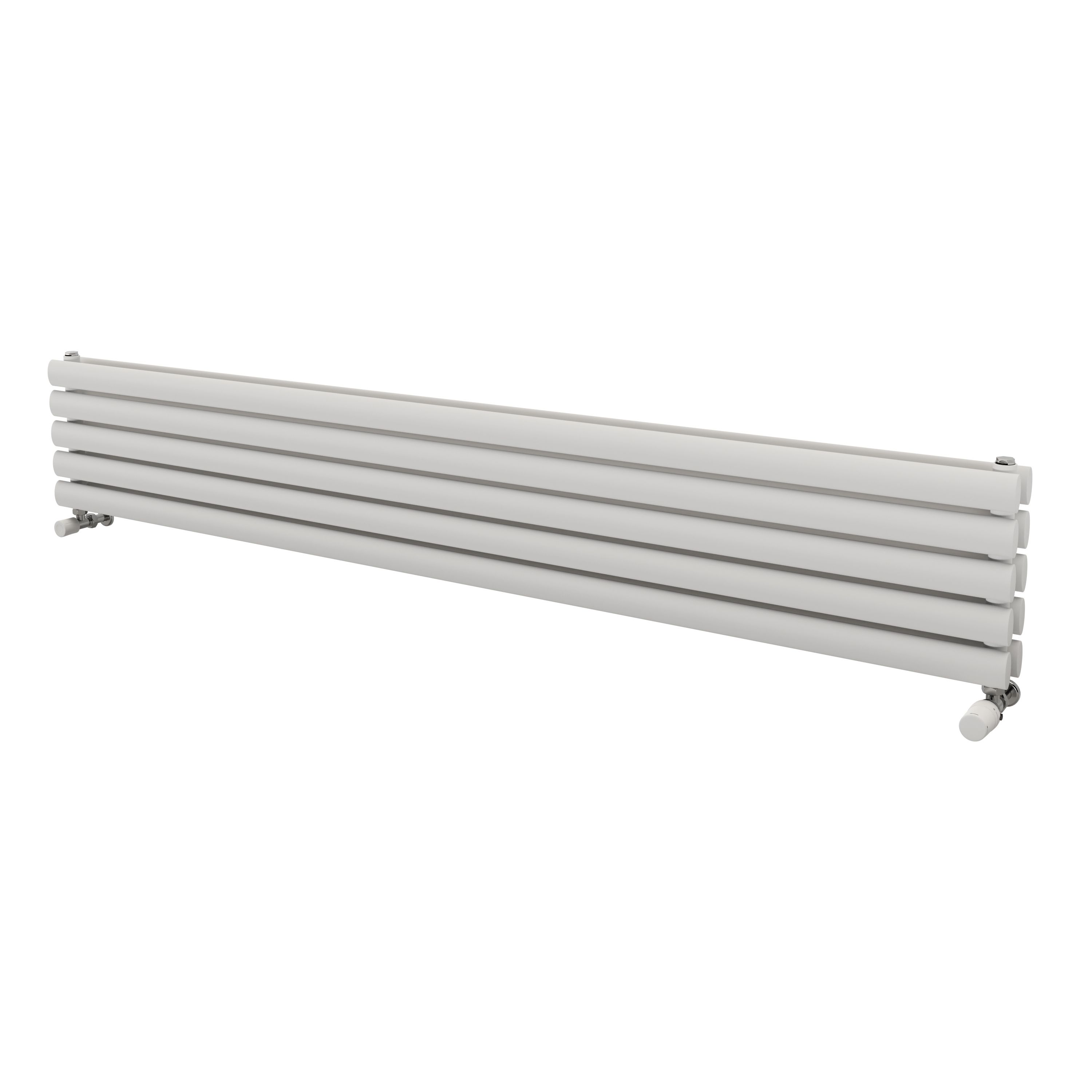 Ximax Champion Duplex Satin White Horizontal Designer Radiator, (W)1800mm X (H)294mm Price Comparisons | Compare The Build