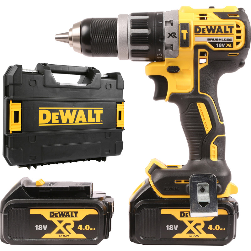 DeWalt DCD796 18V XR Cordless Brushless Combi Drill 2 x 4.0Ah Steel Price Comparisons | Compare The Build