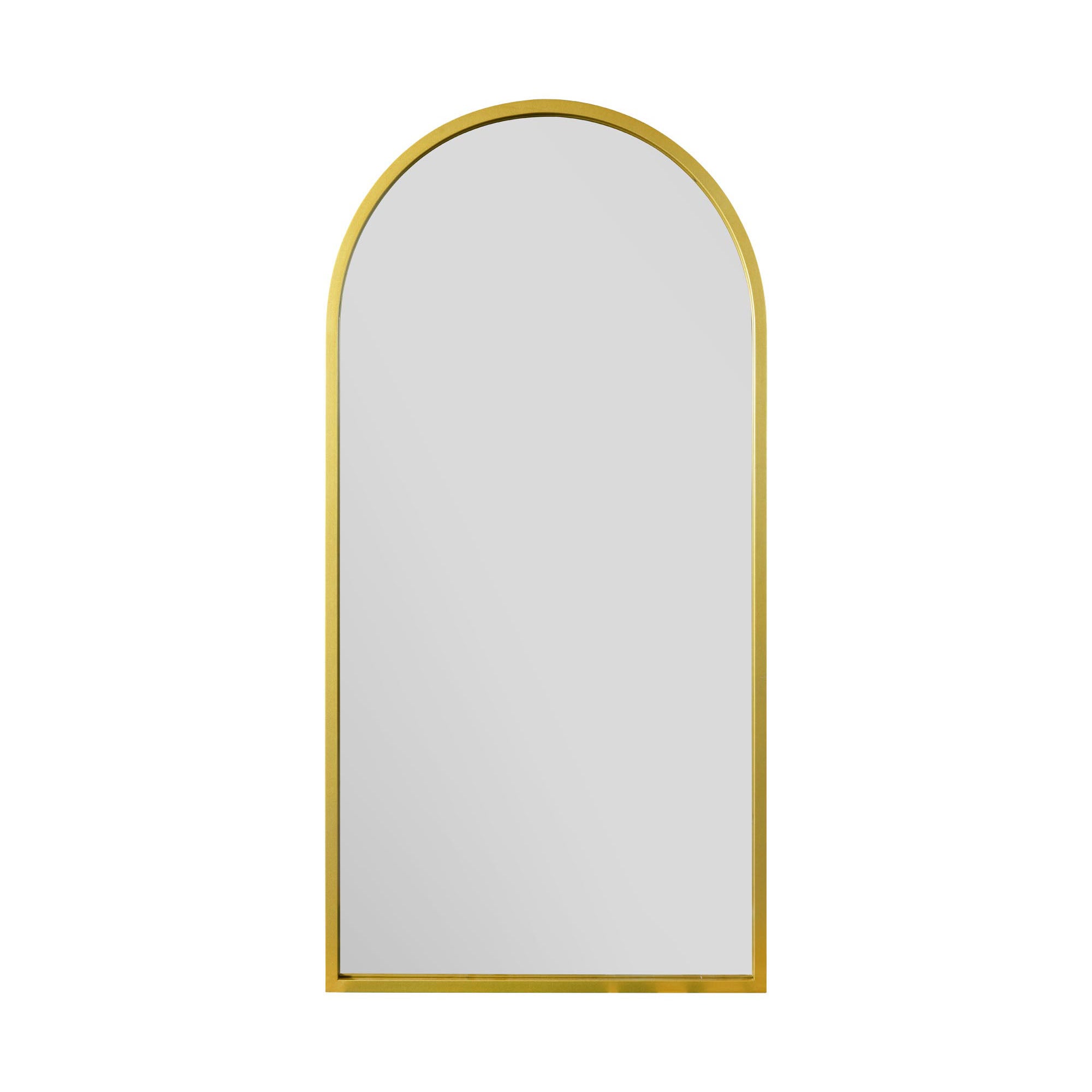 Arcus Arched Indoor Outdoor Full Length Wall Mirror Gold Price Comparisons | Compare The Build