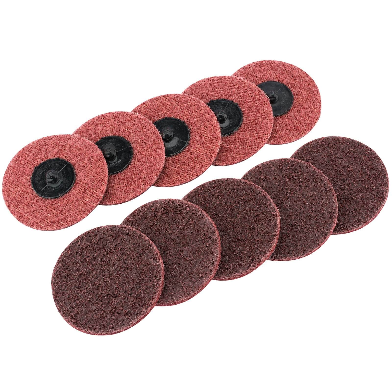 Draper Polycarbide Abrasive Pad Disc 75mm 75mm Medium Pack of 10 Price Comparisons | Compare The Build