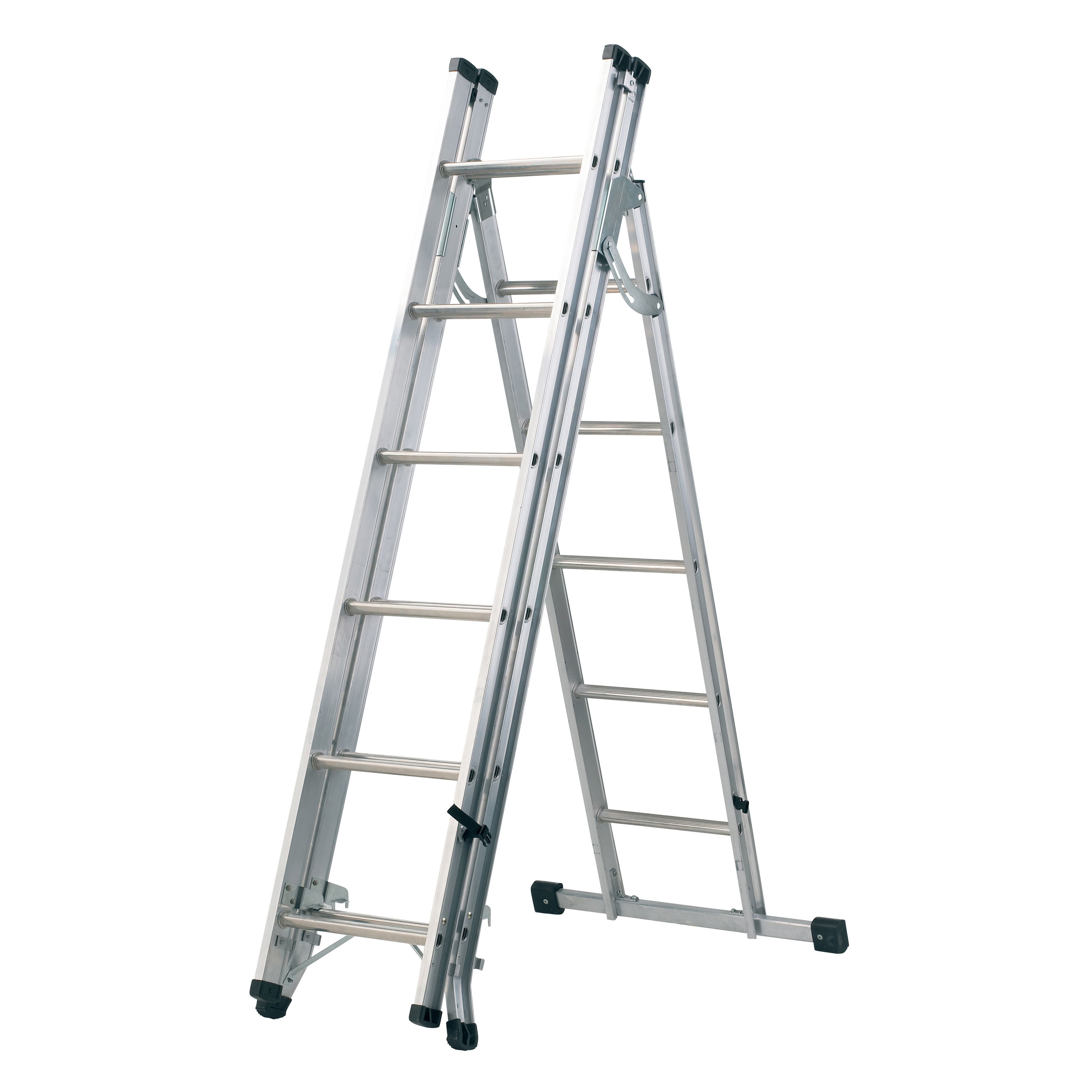 Abru 4-Way 18 Tread Combination Ladder Price Comparisons | Compare The Build