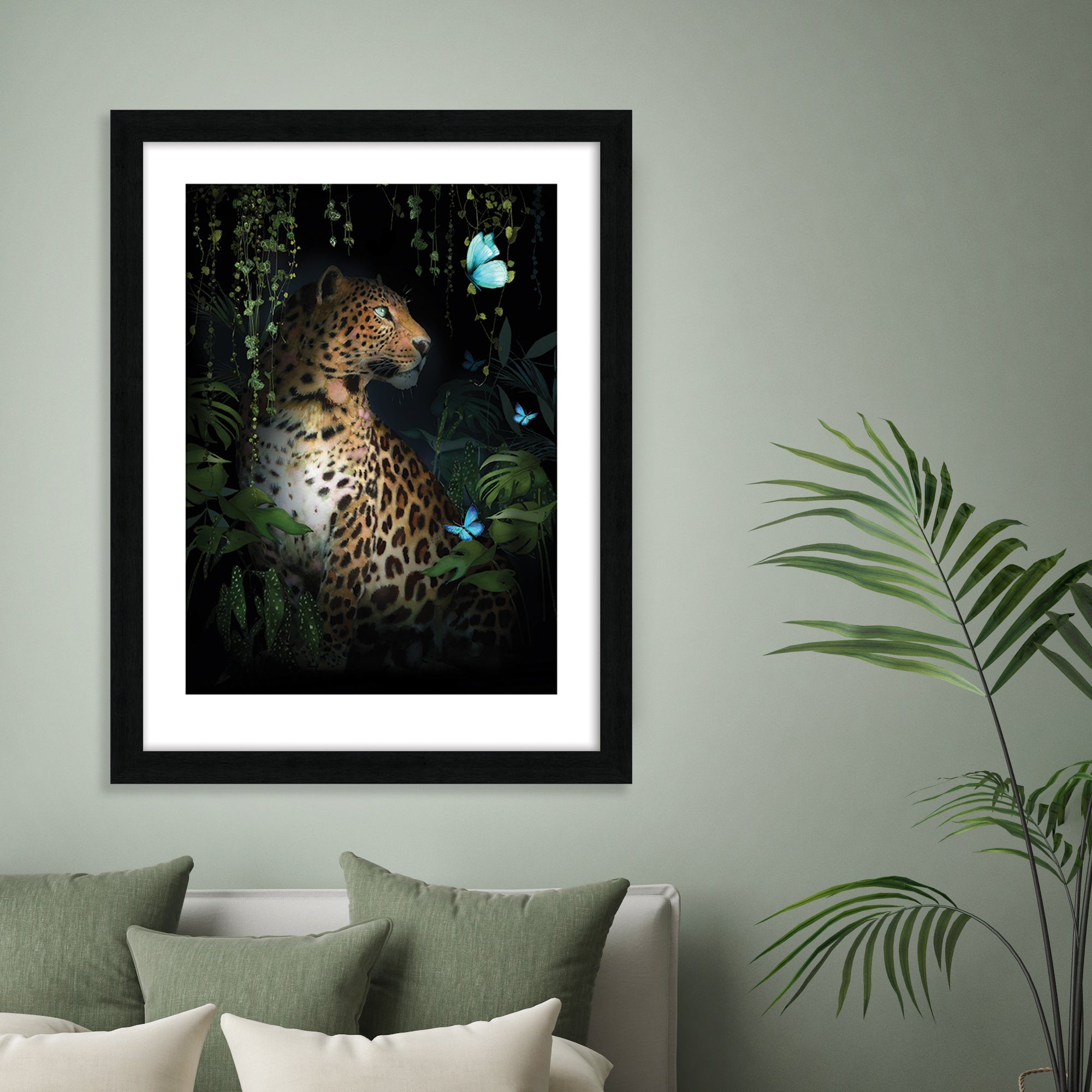 The Art Group Leopard Framed Print MultiColoured Price Comparisons | Compare The Build