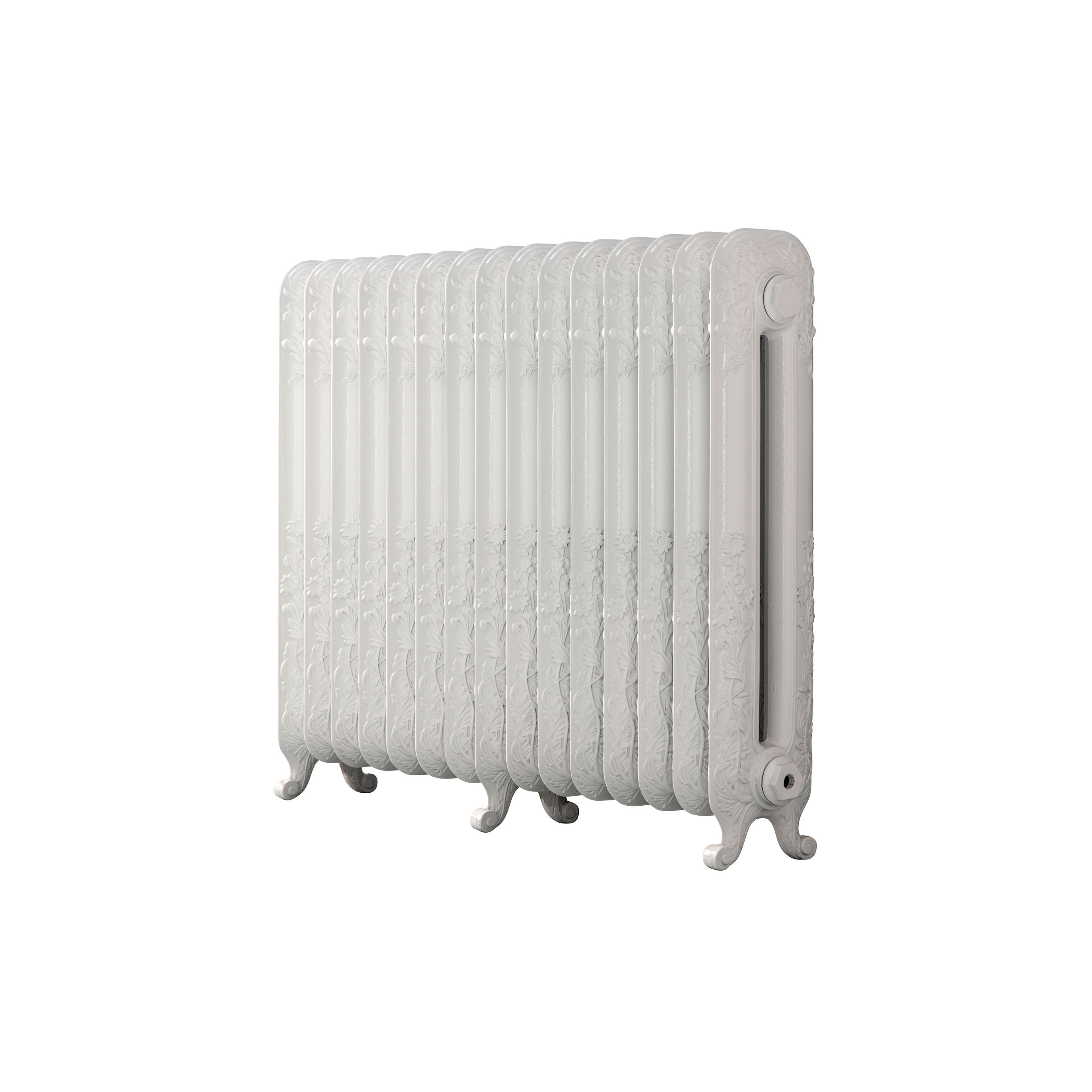 Arroll Daisy Cast Iron White 15 Column Radiator, (W)1009mm X (H)794mm | Compare The Build